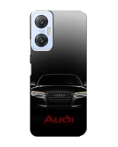 Чехол для Infinix Hot 20 (5G) с картинкой «Audi — градиентный контур»