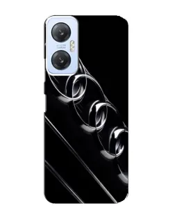Чехол для Infinix Hot 20 (5G) с картинкой «Audi — абстрактные кольца»