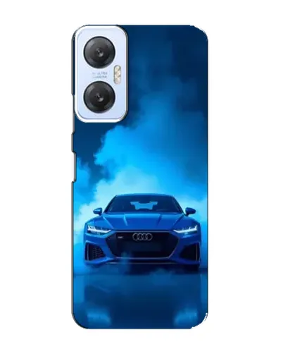 Чехол для Infinix Hot 20 (5G) с картинкой «Audi — голубая энергия»