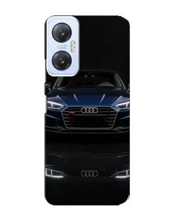 Чехол для Infinix Hot 20 (5G) с картинкой «Audi — ночное отражение»