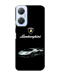Чехол для Infinix Hot 20 (5G) с картинкой «Логотип Lamborghini классика»