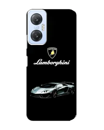 Чехол для Infinix Hot 20 (5G) с картинкой «Логотип Lamborghini классика»