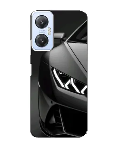 Чехол для Infinix Hot 20 (5G) с картинкой «Lamborghini фары детализация»