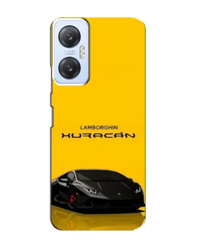 Чехол для Infinix Hot 20 (5G) с картинкой «Lamborghini Huracan черный»