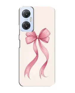Чехол для Infinix Hot 20 (5G) с картинкой «Розовый бант»