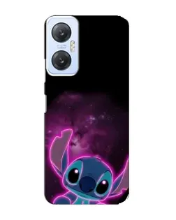 Чехол для Infinix Hot 20 (5G) с картинкой «Неоновый Stitch»
