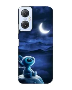Чехол для Infinix Hot 20 (5G) с картинкой «Лунная ночь Стича»