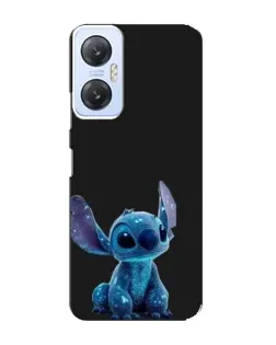 Чехол для Infinix Hot 20 (5G) с картинкой «Стич на черном»