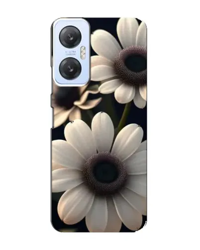 Чехол для Infinix Hot 20 (5G) с картинкой «Белые маргаритки макро»
