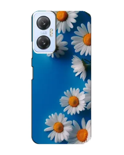 Чехол для Infinix Hot 20 (5G) с картинкой «Белоснежные маргаритки»