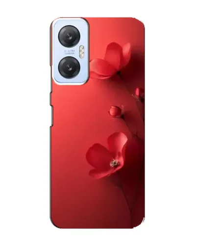 Чехол для Infinix Hot 20 (5G) с картинкой «Маковые соцветия»
