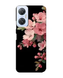 Чехол для Infinix Hot 20 (5G) с картинкой «Розовая ветка сакуры»
