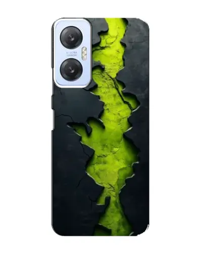 Чохол для Infinix Hot 20 (5G) з картинкою «Салатовий розлом скелі»
