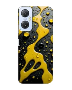 Чохол для Infinix Hot 20 (5G) з картинкою «Рідке жовте золото»