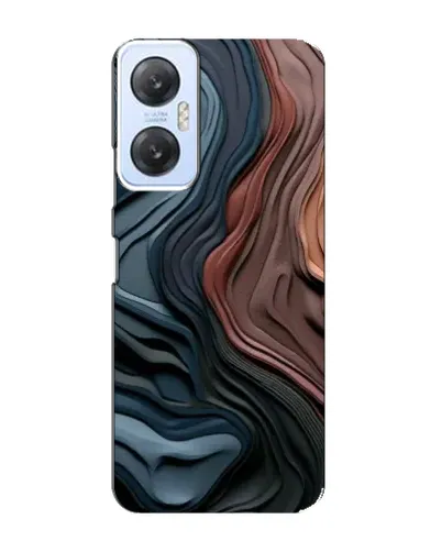 Чохол для Infinix Hot 20 (5G) з картинкою «Кольорові хвилі каньйону»