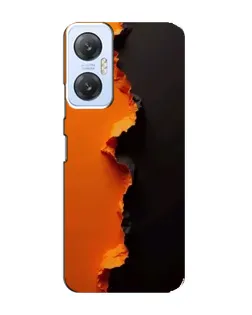 Чохол для Infinix Hot 20 (5G) з картинкою «Помаранчевий розлом»