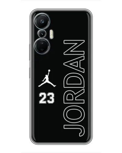 Чехол для Infinix Hot 20 (4G) с картинкой «Jordan Vertical»