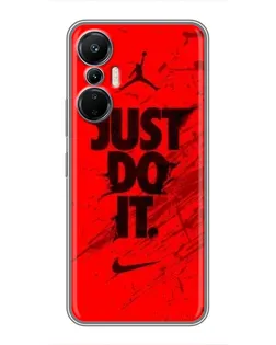 Чехол для Infinix Hot 20 (4G) с картинкой «Nike Just Do It»
