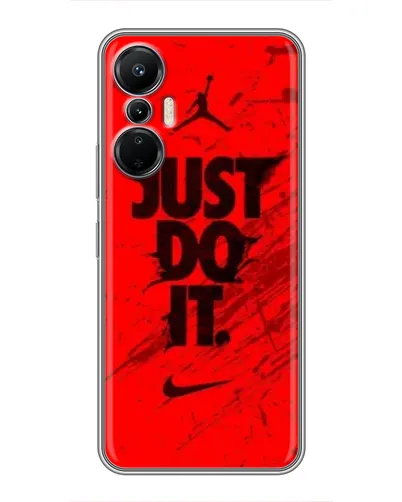 Чехол для Infinix Hot 20 (4G) с картинкой «Nike Just Do It»