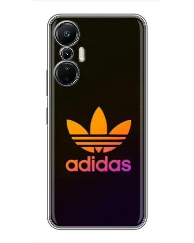 Чехол для Infinix Hot 20 (4G) с картинкой «Градиент Adidas»