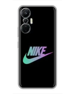 Чехол для Infinix Hot 20 (4G) с картинкой «Nike — городская ночь»
