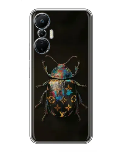 Чохол для Infinix Hot 20 (4G) з картинкою «LV — мармуровий принт»