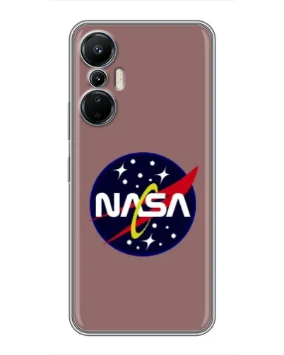 Чехол для Infinix Hot 20 (4G) с картинкой «NASA — ретро космос» Чехол для Infinix Hot 20 (4G) с картинкой «NASA — ретро космос»