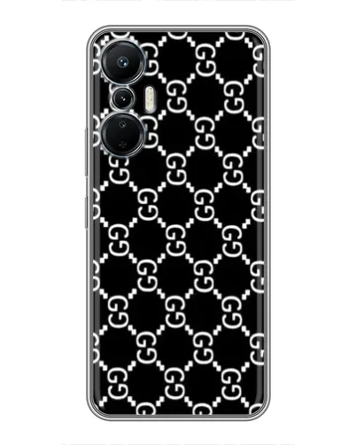 Чехол для Infinix Hot 20 (4G) с картинкой «Gucci — сетчатый паттерн» Чехол для Infinix Hot 20 (4G) с картинкой «Gucci — сетчатый паттерн»