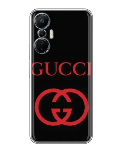 Чехол для Infinix Hot 20 (4G) с картинкой «Gucci — красный логотип» Чехол для Infinix Hot 20 (4G) с картинкой «Gucci — красный логотип»