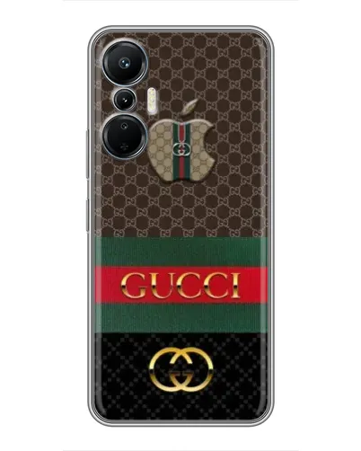 Чехол для Infinix Hot 20 (4G) с картинкой «Gucci — брендированный десерт» Чехол для Infinix Hot 20 (4G) с картинкой «Gucci — брендированный десерт»