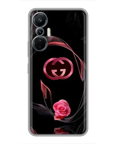 Чехол для Infinix Hot 20 (4G) с картинкой «Gucci — неоновая роза» Чехол для Infinix Hot 20 (4G) с картинкой «Gucci — неоновая роза»