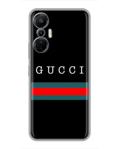 Чехол для Infinix Hot 20 (4G) с картинкой «Gucci — красный пояс» Чехол для Infinix Hot 20 (4G) с картинкой «Gucci — красный пояс»