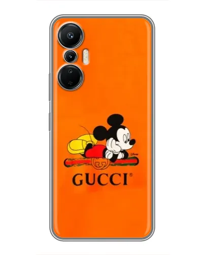 Чохол для Infinix Hot 20 (4G) з картинкою «Міккі Маус Gucci — помаранч» Чохол для Infinix Hot 20 (4G) з картинкою «Міккі Маус Gucci — помаранч»