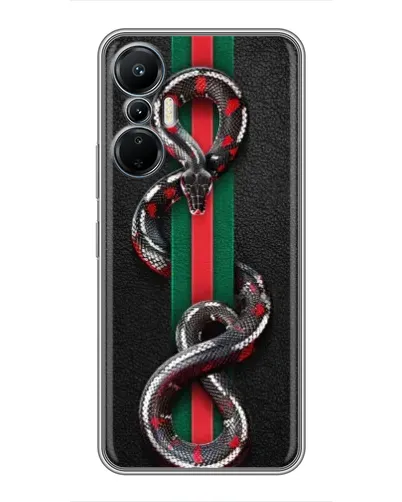 Чохол для Infinix Hot 20 (4G) з картинкою «Gucci — змія на смузі» Чохол для Infinix Hot 20 (4G) з картинкою «Gucci — змія на смузі»