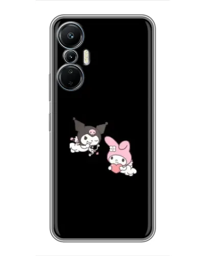 Чохол для Infinix Hot 20 (4G) з картинкою «My Melody та Kuromi»