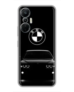 Чехол для Infinix Hot 20 (4G) с картинкой «BMW — взгляд из темноты»