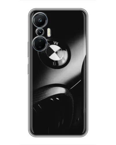 Чехол для Infinix Hot 20 (4G) с картинкой «Эмблема BMW — макро»