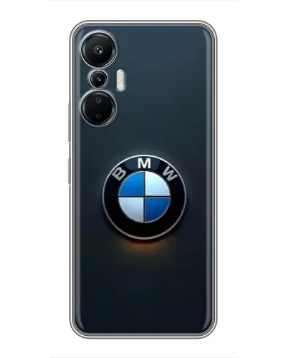 Чехол для Infinix Hot 20 (4G) с картинкой «Логотип BMW — минимализм»