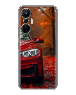 Чехол для Infinix Hot 20 (4G) с картинкой «Осенняя BMW M4»