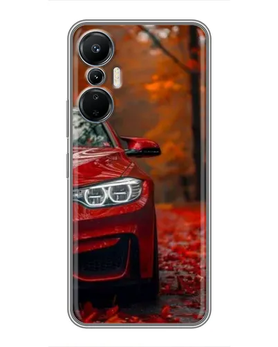 Чехол для Infinix Hot 20 (4G) с картинкой «Осенняя BMW M4»