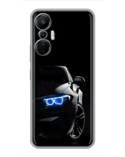 Чехол для Infinix Hot 20 (4G) с картинкой «BMW — ночной взгляд» Чехол для Infinix Hot 20 (4G) с картинкой «BMW — ночной взгляд»