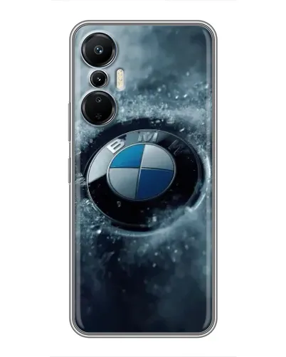 Чехол для Infinix Hot 20 (4G) с картинкой «Логотип BMW — лед» Чехол для Infinix Hot 20 (4G) с картинкой «Логотип BMW — лед»