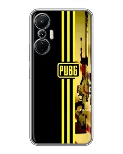 Чехол для Infinix Hot 20 (4G) с картинкой «PUBG — камуфляжный шлем»