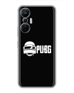 Чехол для Infinix Hot 20 (4G) с картинкой «PUBG — классический лого»