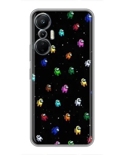 Чехол для Infinix Hot 20 (4G) с картинкой «Экипаж Among Us» Чехол для Infinix Hot 20 (4G) с картинкой «Экипаж Among Us»