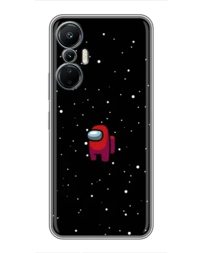 Чехол для Infinix Hot 20 (4G) с картинкой «Красный Among Us» Чехол для Infinix Hot 20 (4G) с картинкой «Красный Among Us»