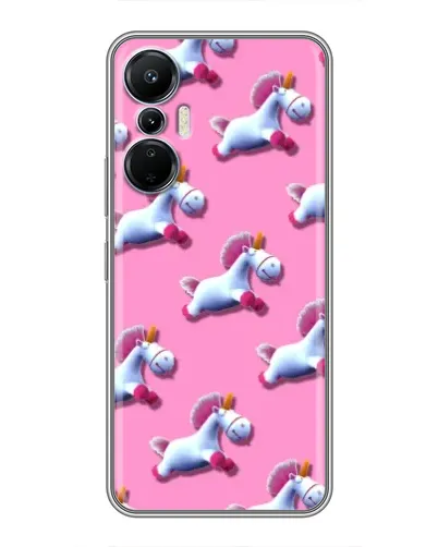 Чехол для Infinix Hot 20 (4G) с картинкой «Единороги на розовом» Чехол для Infinix Hot 20 (4G) с картинкой «Единороги на розовом»
