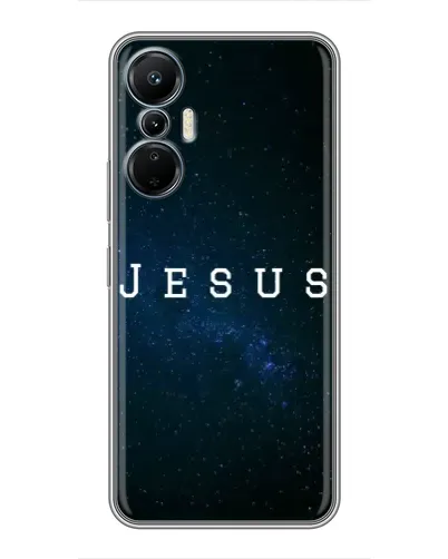 Чехол для Infinix Hot 20 (4G) с картинкой «Звездное небо Jesus»