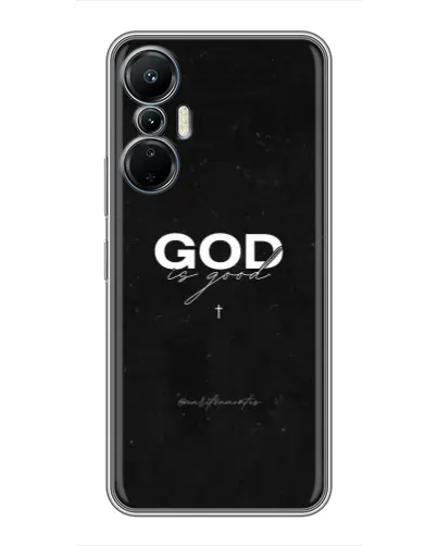 Чехол для Infinix Hot 20 (4G) с картинкой «GOD — Бог над всем»