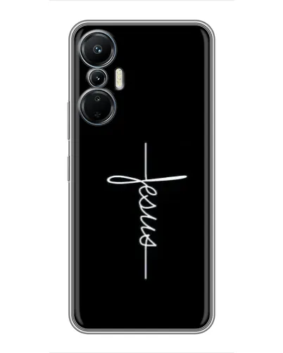 Чехол для Infinix Hot 20 (4G) с картинкой «Тонкая линия веры»